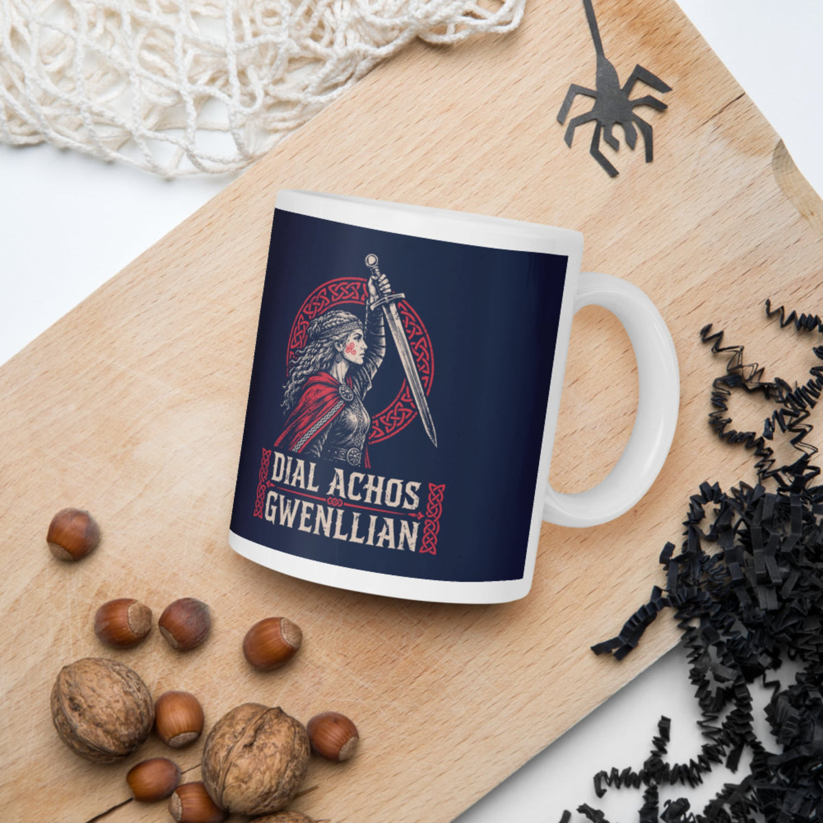 Dial Achos Gwenllian Mug - history buff gift by HistoHead