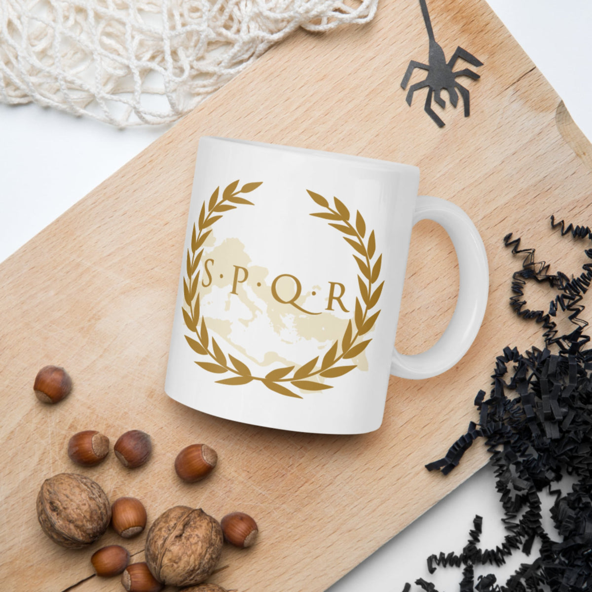 Roman SPQR Banner Mug - history buff gift by HistoHead