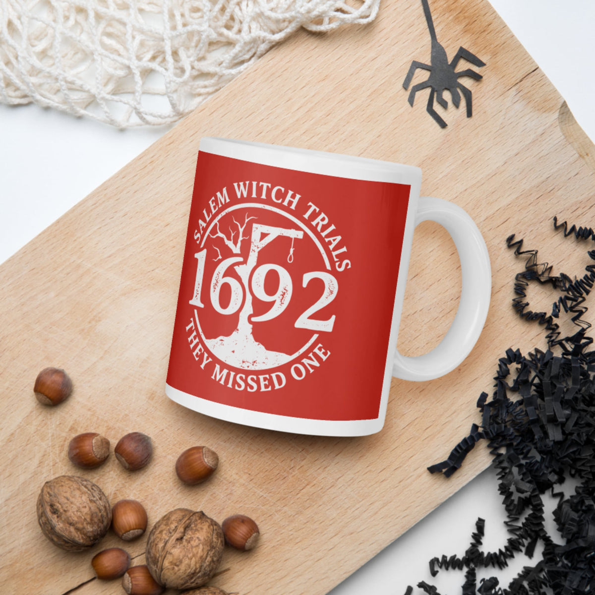 Salem Witch Trials They Missed One Mug - history buff gift by HistoHead