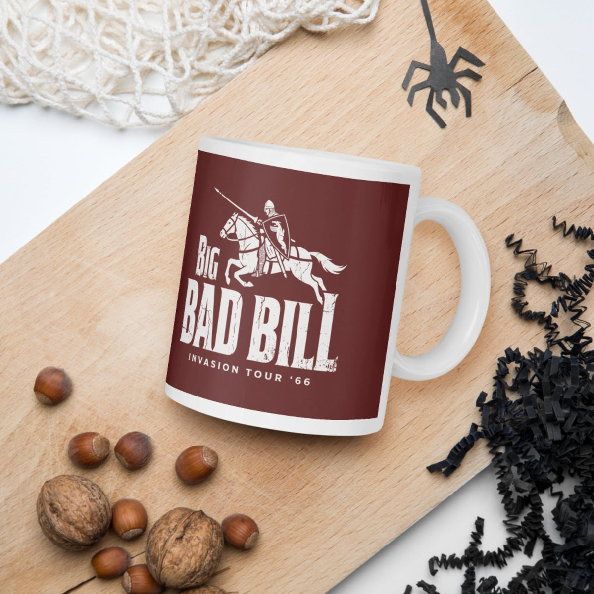 Big Bad Bill Invasion Tour Mug - history buff gift by HistoHead