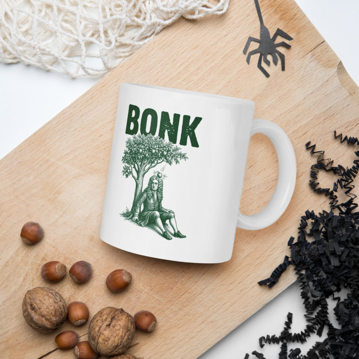 Newton Bonk Mug - history buff gift by HistoHead