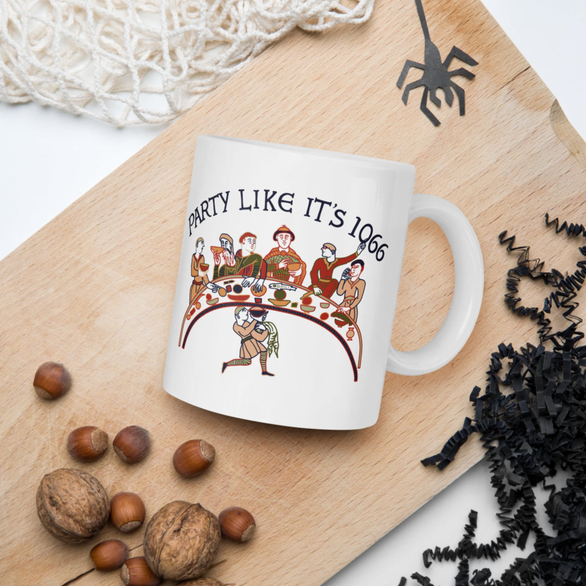 Bayeux Tapestry Party Like It's 1066 Mug - history buff gift by HistoHead