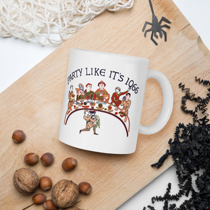 Bayeux Tapestry Party Like It's 1066 Mug - history buff gift by HistoHead