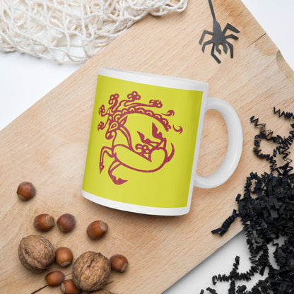 Siberian Ice Maiden Tattoo Mug - history buff gift by HistoHead