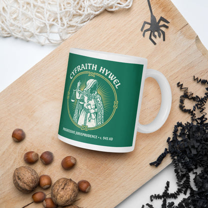 Cyfraith Hywel Progressive Jurisprudence Mug - history buff gift by HistoHead