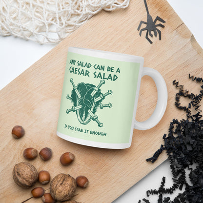 Caesar Salad Mug - history buff gift by HistoHead