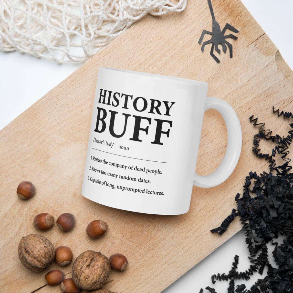 History Buff Definition Mug - history buff gift by HistoHead