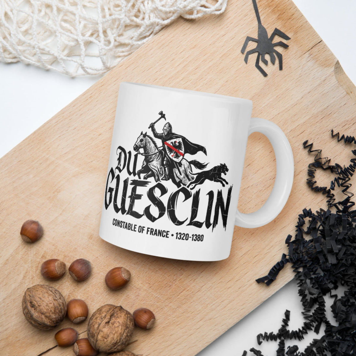 Du Guesclin Mug - history buff gift by HistoHead