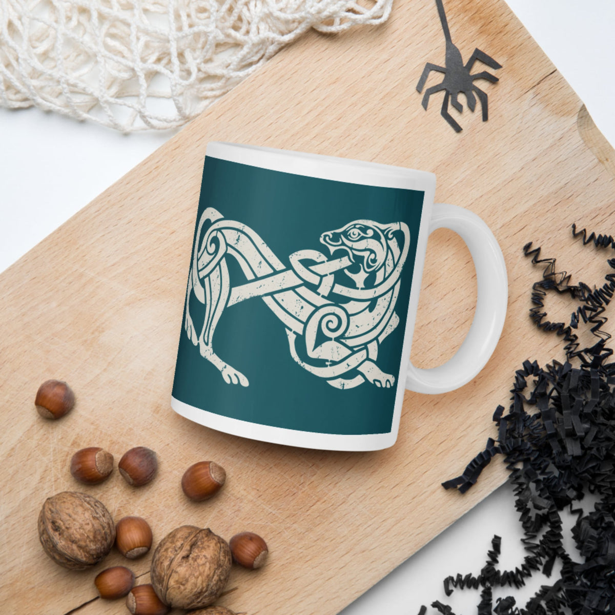 Norse Lion Mug - history buff gift by HistoHead