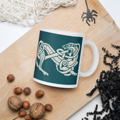 Norse Lion Mug - history buff gift by HistoHead