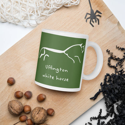 Uffington White Horse Mug - history buff gift by HistoHead