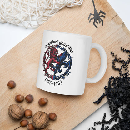 The Hundred Years' War Mug - history buff gift by HistoHead
