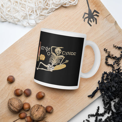 Skeleton Mosaic Mug - history buff gift by HistoHead