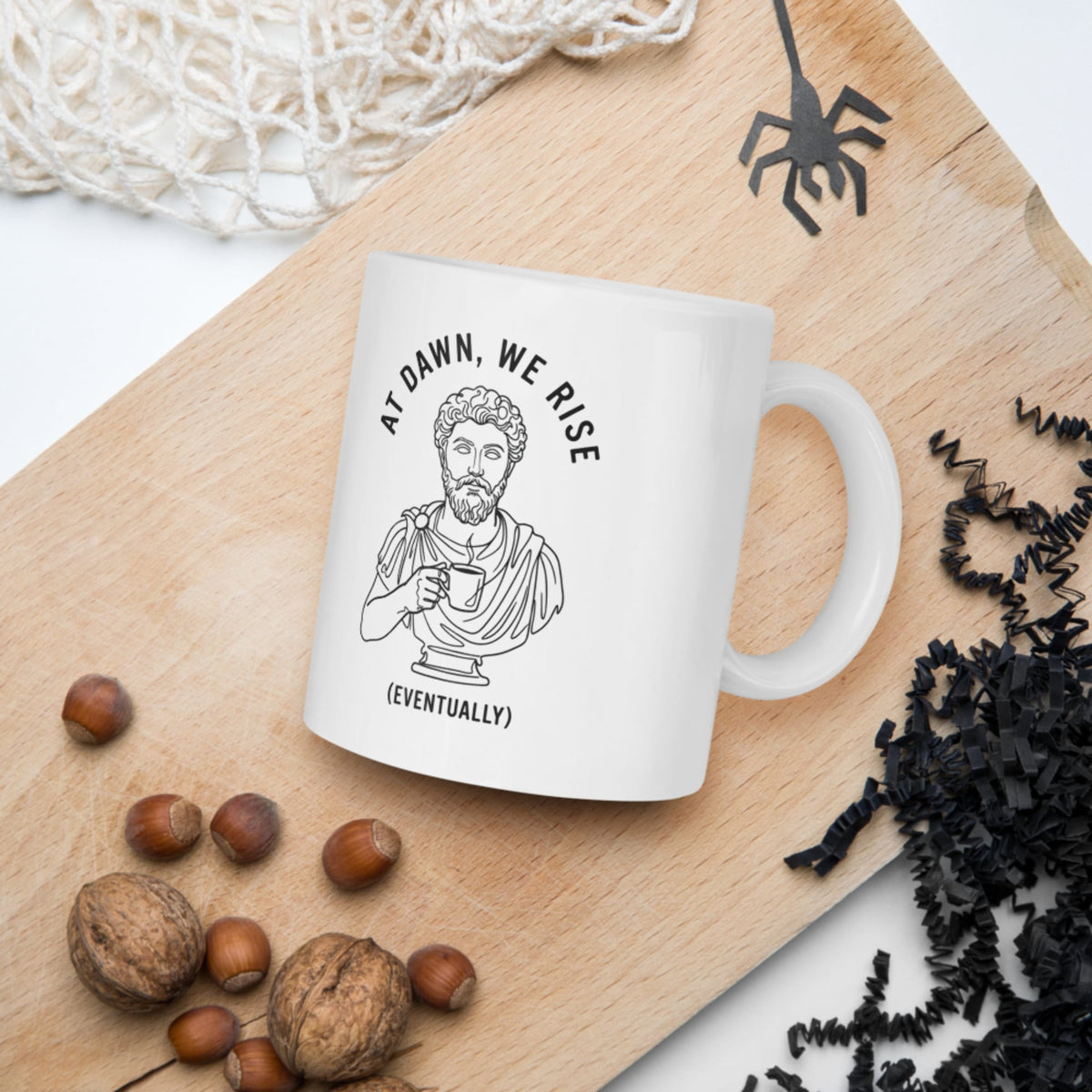 At Dawn We Rise Mug - history buff gift by HistoHead