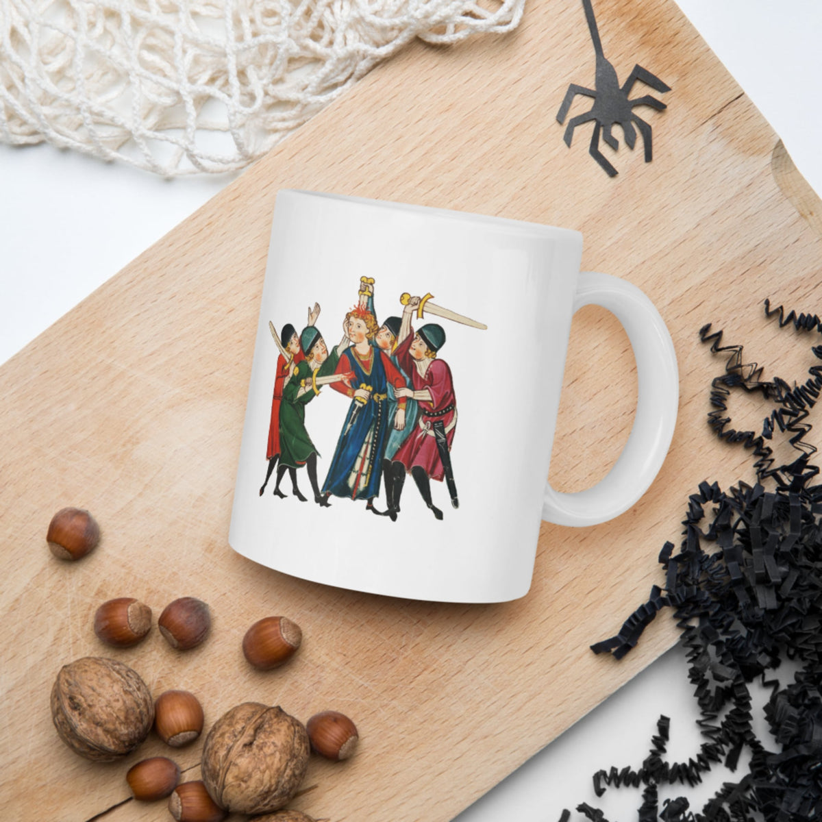 Medieval Positivity Mug - history buff gift by HistoHead