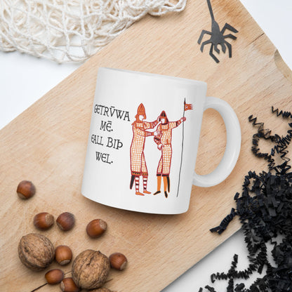 Bayeux Tapestry Trust Me Everything Will Be Fine Old English Mug - history buff gift by HistoHead