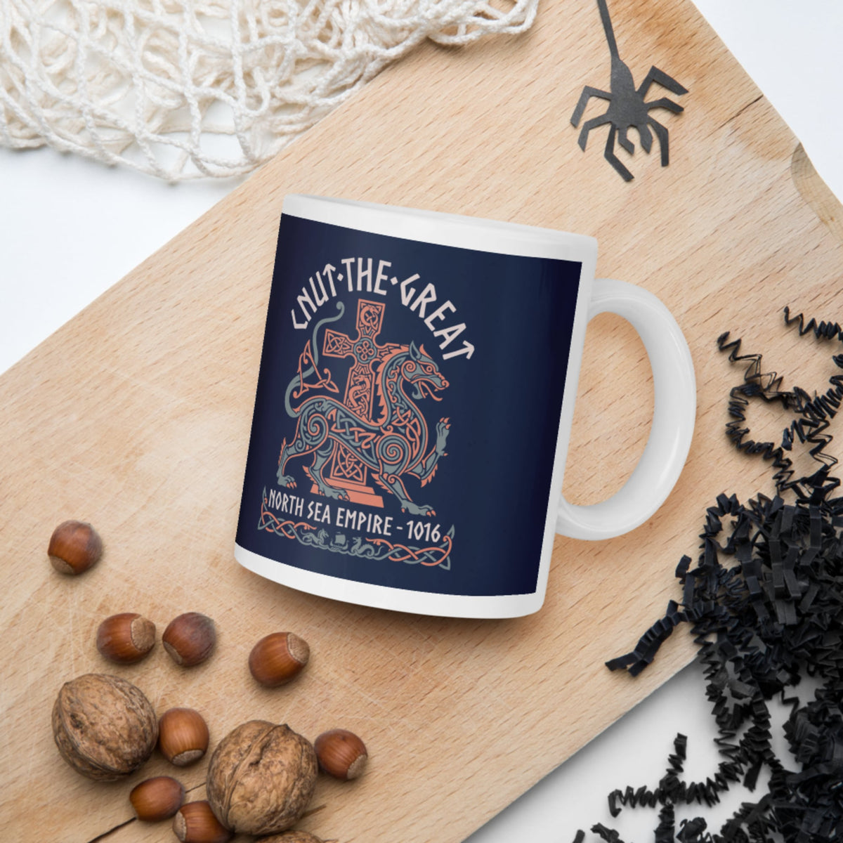 Cnut the Great Mug - history buff gift by HistoHead