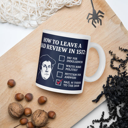 Martin Luther's Conflict Resolution Mug - history buff gift by HistoHead