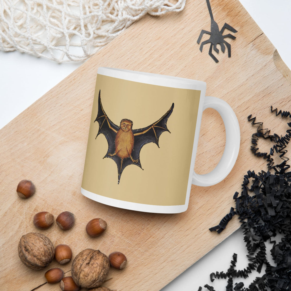 Weird Medieval Bat Mug - history buff gift by HistoHead