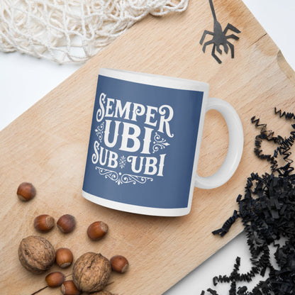 Latin Pun Semper Ubi Sub Ubi Mug - history buff gift by HistoHead