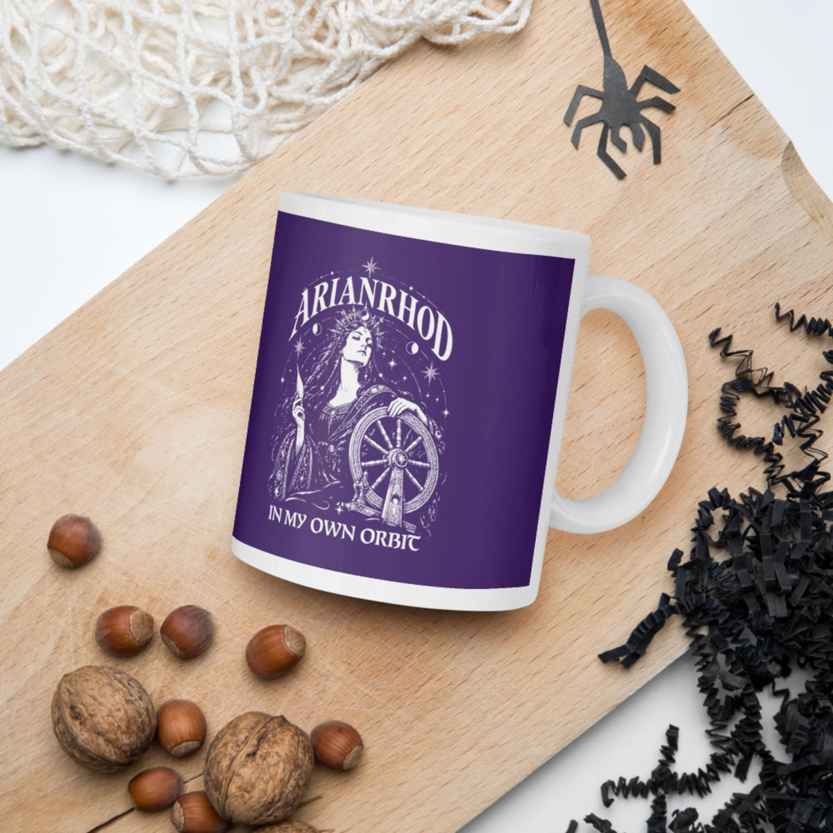 Arianrhod In My Own Orbit Mug - history buff gift by HistoHead