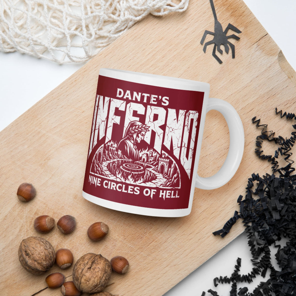 Dante's Inferno Mug - history buff gift by HistoHead