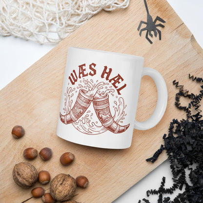 Wæs Hæl Mug - history buff gift by HistoHead