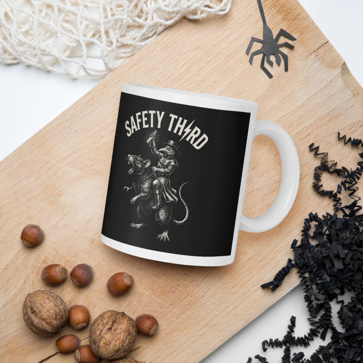 Plague Doctor Safety Third Mug - history buff gift by HistoHead