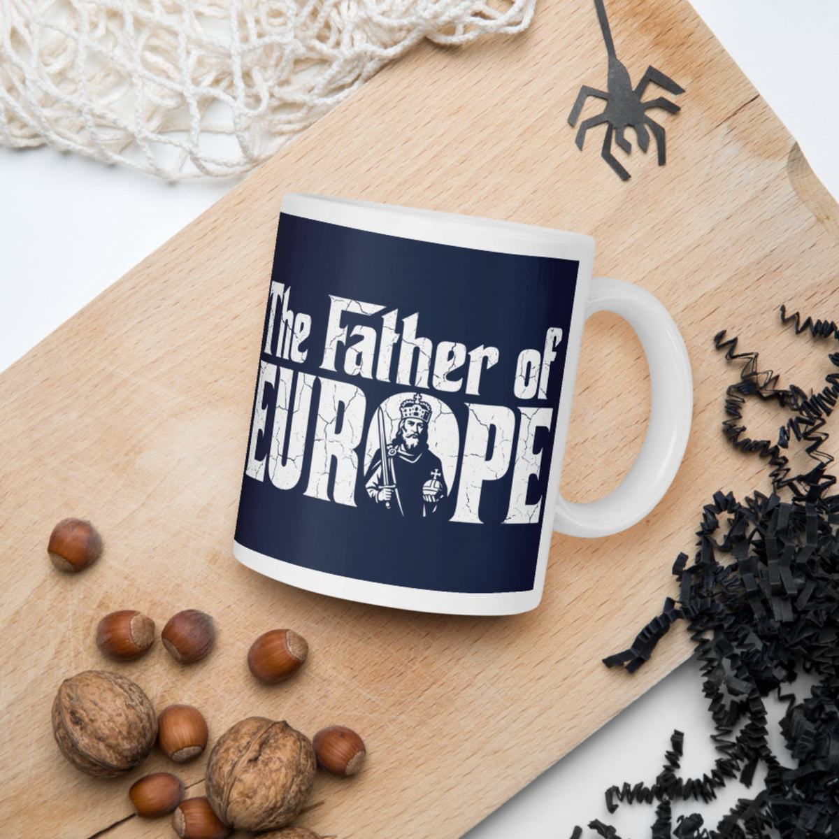 Charlemagne The Father of Europe Mug - history buff gift by HistoHead