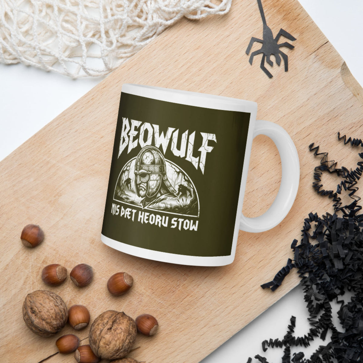 Beowulf That Is No Pleasant Place Old English Mug - history buff gift by HistoHead
