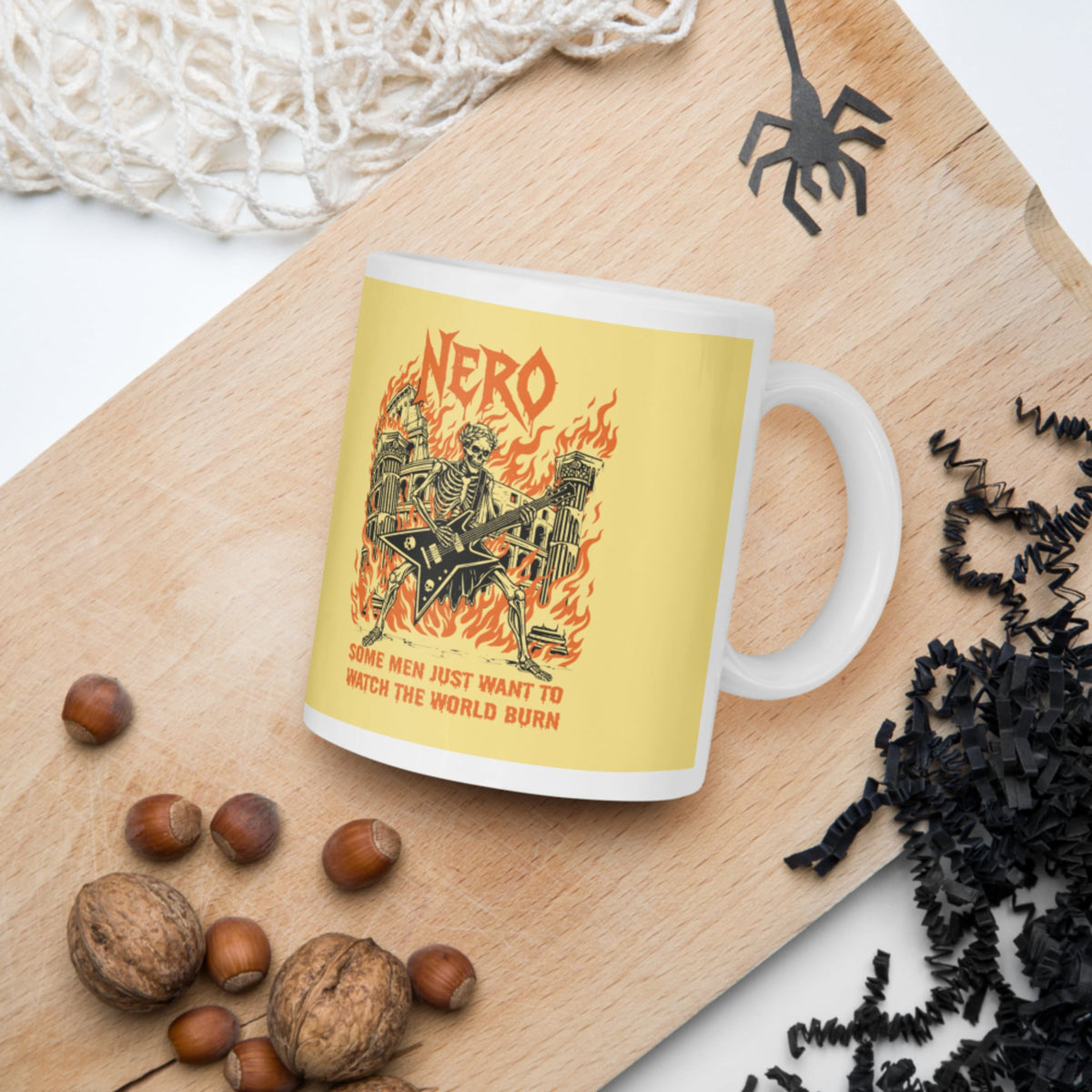 Nero Watch the World Burn Mug - history buff gift by HistoHead