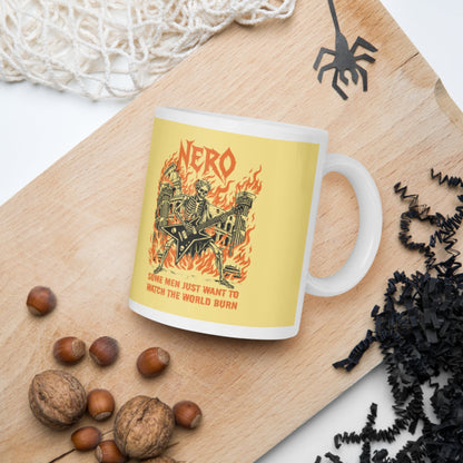 Nero Watch the World Burn Mug - history buff gift by HistoHead