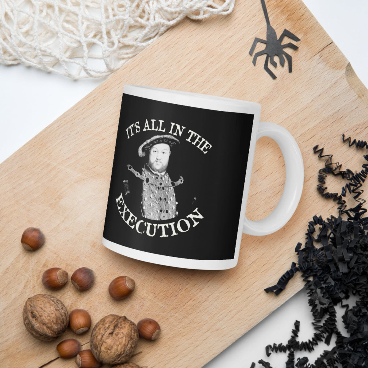 Henry VIII Execution Mug - history buff gift by HistoHead