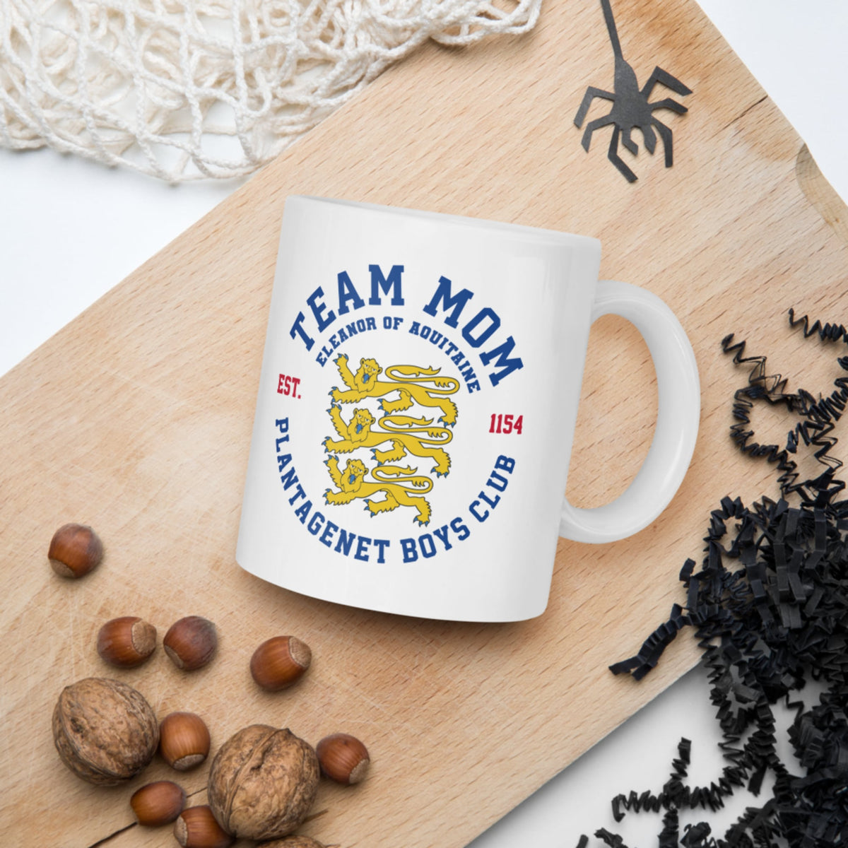Team Mom Eleanor of Aquitaine Mug - history buff gift by HistoHead