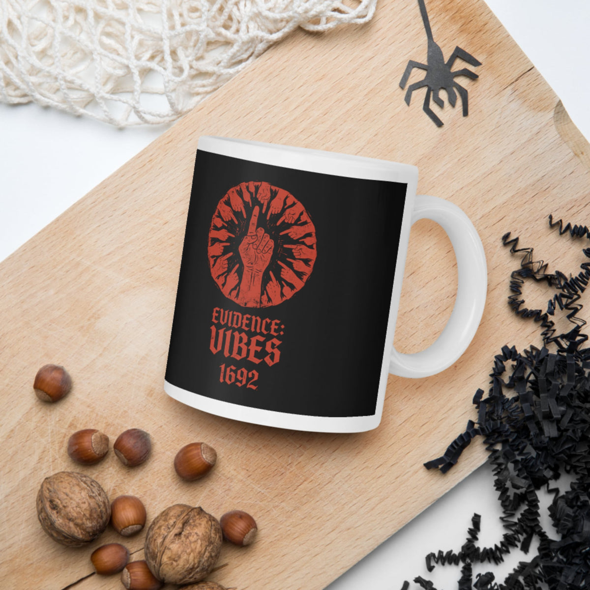 1692 Salem Witch Trials Evidence Mug - history buff gift by HistoHead