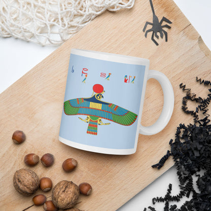 Hawk Emblem of Ra Mug - history buff gift by HistoHead