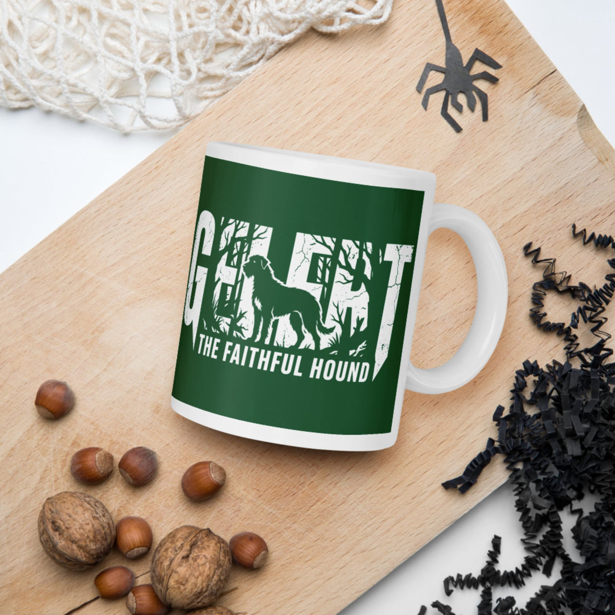 Gelert The Faithful Hound Mug - history buff gift by HistoHead