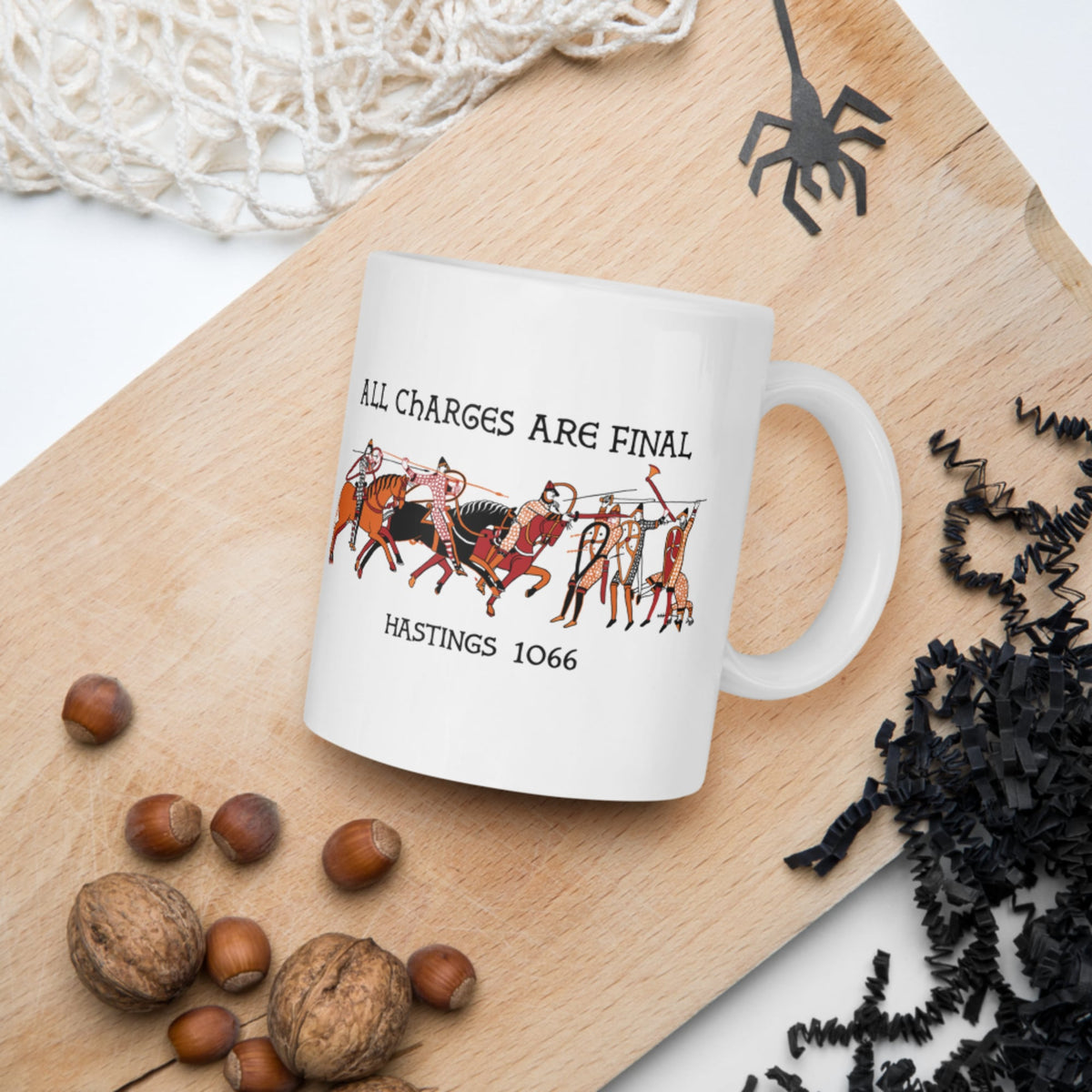 Bayeux Tapestry All Charges Are Final Mug - history buff gift by HistoHead