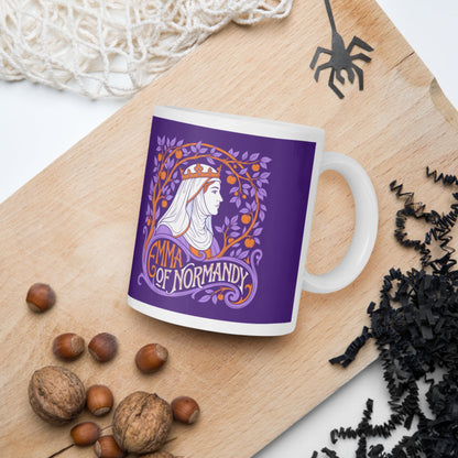 Emma Of Normandy Mug - history buff gift by HistoHead