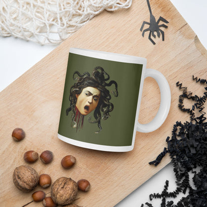 Medusa by Caravaggio Mug - history buff gift by HistoHead