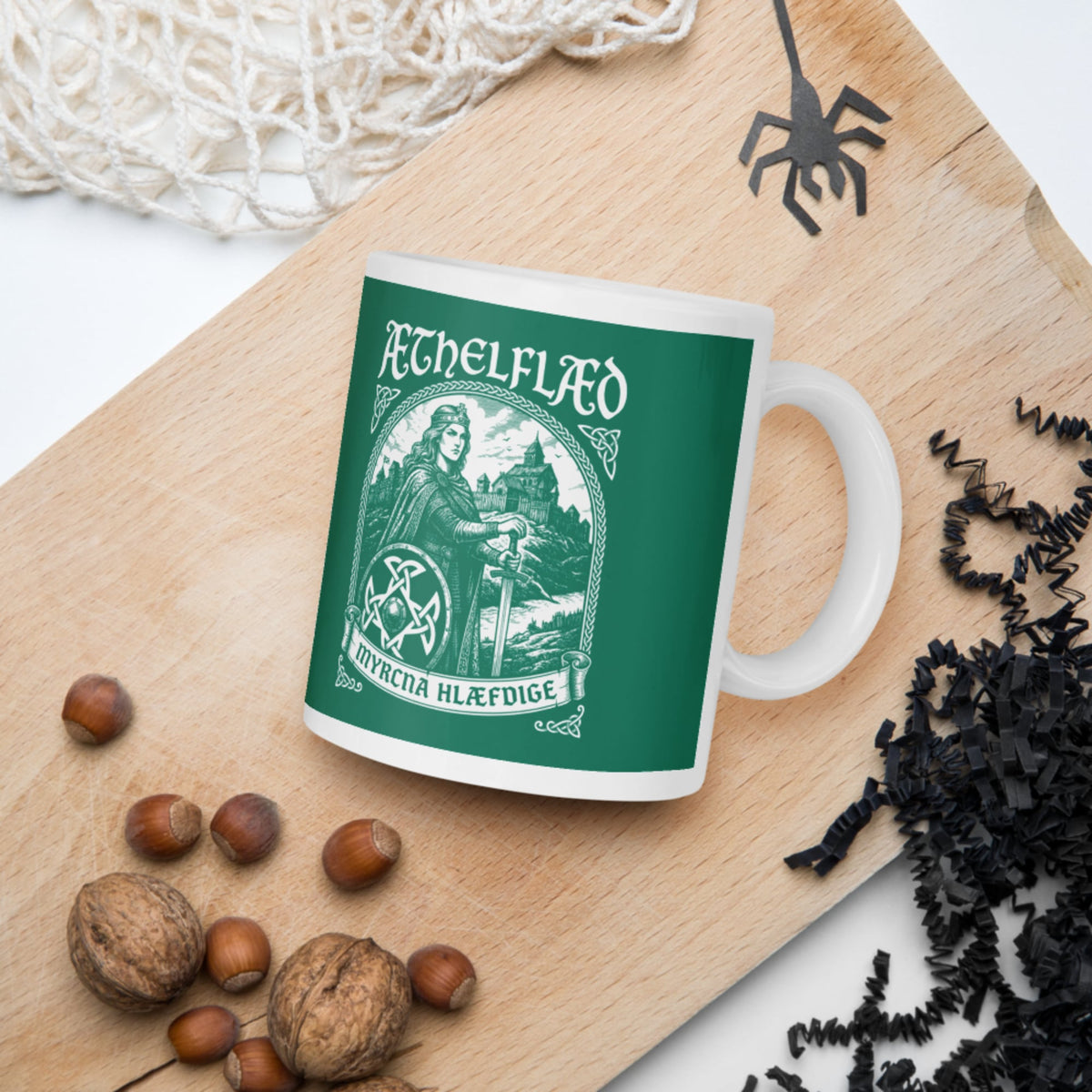 Aethelflaed Lady of the Mercians Old English Mug - history buff gift by HistoHead
