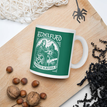 Aethelflaed Lady of the Mercians Old English Mug - history buff gift by HistoHead