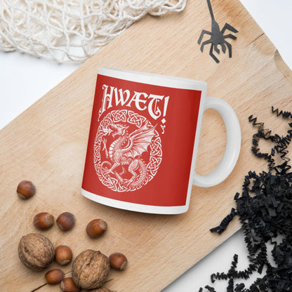 Hwaet Dragon Mug - history buff gift by HistoHead