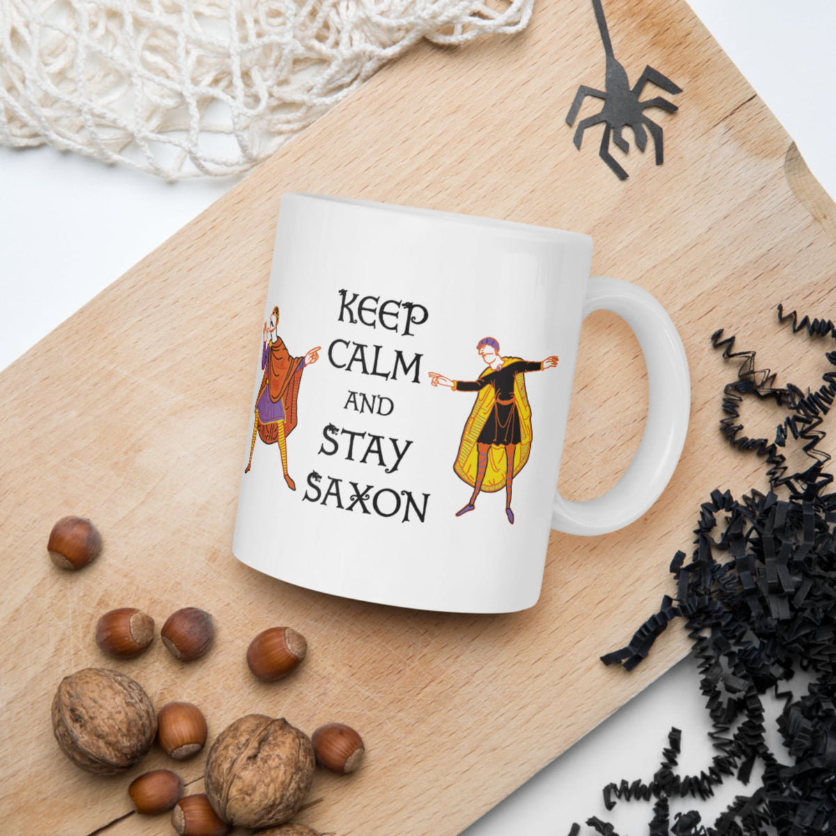 Harold Godwinson Keep Calm and Stay Saxon Mug - history buff gift by HistoHead