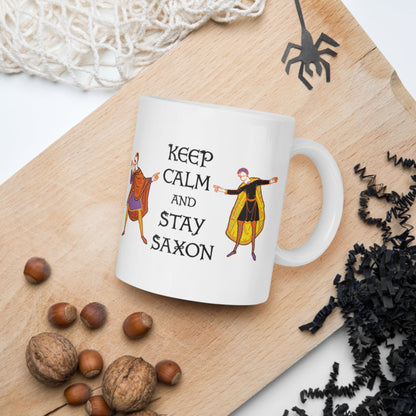 Harold Godwinson Keep Calm and Stay Saxon Mug - history buff gift by HistoHead
