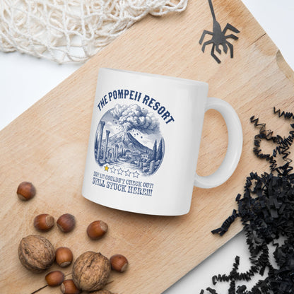 The Pompeii Resort Review Mug - history buff gift by HistoHead