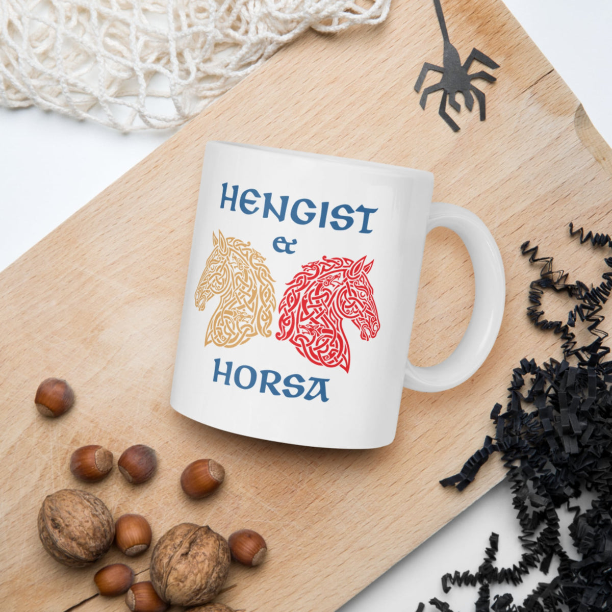 Hengist and Horsa Mug - history buff gift by HistoHead