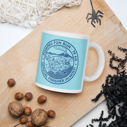 Pompeii Fun Run Official Finisher Mug - history buff gift by HistoHead