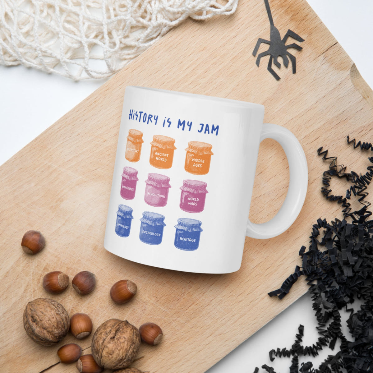 History Is My Jam Mug - history buff gift by HistoHead