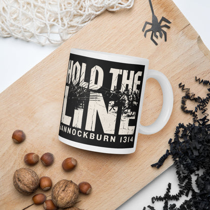 Hold The Line Bannockburn 1314 Mug - history buff gift by HistoHead